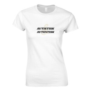 T-shirt - kvinder - AUTISTISK&AUTENTISK